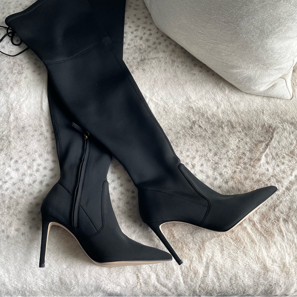 NEW Good American ‘The Overtime’ Over-The-Knee Boot